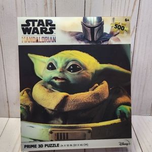 NIB Baby Yoda Star Wars The Mandalorian Prime 3D Puzzle